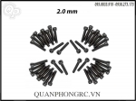 Steel Button Head Screw M2.0 x 20MM (4 con)