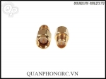 SMA Plug To RP-SMA Jack Straight Antenna Connector - Đầu Chuyển Anten Thẳng 2 Đầu Kim (1 Cái)