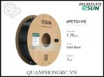 Nhựa In Nhanh 3D High Speed Filament eSUN PETG+HS 1.75mm 1Kg Solid Black (Đen Đặc)