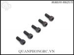 Steel Button Head Screw M2.0 x 8MM  (5pcs - 5 con)