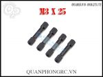 Trụ nhôm ngấn có khía 25mm (4 cây)