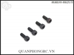 Steel Button Head Screw M2.5 x 6MM (5pcs -5 con)