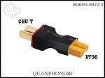 Jack Chuyển Pin XT30 Female Plug (Cái) - Pin chữ  T Male Plug (Đực) Battery Connector