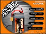 Ovonic FPV 1050mAh 4S 150C 14.8V LiPo Battery XT60 Plug