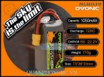 Ovonic 1050mAh 6S 120C 22.2V LiPo Battery XT60 Plug
