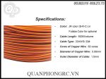Silicon 26AWG 3P JR Futaba servo extension cable / (1 mét)