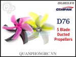 2 Cặp Cánh 5 Lá GEMFAN D76 5 Blades Ducted Propellers (4 Cái)