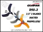 2 Cặp Cánh 3 Lá Lỗ M5 GEMFAN D90 3 Blades Ducted Propellers (4 Cái)
