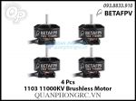 BETAFPV 1103 11000KV Brushless Motor (4 Cái) For Beta75X Meteor85 Cetus X