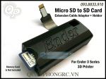 Bộ Nối Dài Cáp Micro SD to SD Card Extension Cable Adapter & Holder For Ender 3 Series Printer