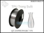 Nhựa In 3D Dẻo TPU Flexible 1.75mm 1Kg Transparent - Trong Suốt