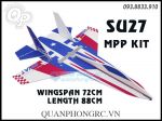 Kit Máy Bay Su 27 MPP Dẻo Bao Đập Full Sơn SWAT Sải 72cm (Không Gồm Đồ Điện)