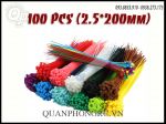Dây gút màu 100 sợi 2.5mmx200mm (tùy chọn)