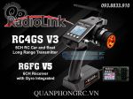 Tay Điều Khiển Radiolink RC4GS V3 5CH Transmitter Kèm Receiver R6FG V4 Sóng Cực Xa Cho Xe Và Tàu