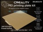 Creality Dán Bàn Từ Tính Thép PEI Spring Steel Magnetic Textured Print Plate 320*310mm Nhám