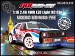 Udirc UD1603 PRO 1/16 2.4G 4WD High Speed RC Drift Car With LED Light (Brushless Version)