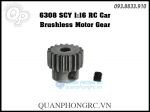 6308 Nhông Motor Không Chổi Than Upgrade Brushless Motor Gear For SCY 1:16 RC Car