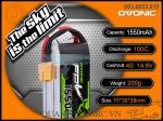 Ovonic FPV 1550mAh 4S 100C 14.8V LiPo Battery XT60 Plug For FPV Racing Drones