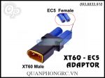 Jack Chuyển Pin XT60 Male Plug (Đực) - Pin EC5 Female Plug (Cái) Battery Connector