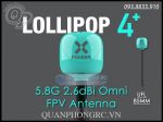 RHCP Foxeer Lollipop 4+ 5.8G 2.6dBi High Gain Omni FPV Antenna (UFL) 8.5cm (1Pc)