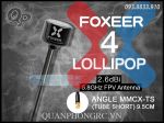 Foxeer Lollipop 4 5.8G 2.6dBi High Gain FPV Antenna (Angle MMCX-TS) 9.5cm