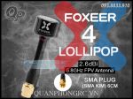 Foxeer Lollipop 4 5.8G 2.6dBi High Gain FPV Antenna (SMA Kim) 6cm