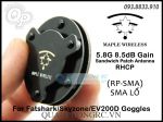 Anten Maple Wireless 5.8GHz Patch Antenna RHCP For Fatshark/Skyzone/EV200D Goggle (RP-SMA Lổ)